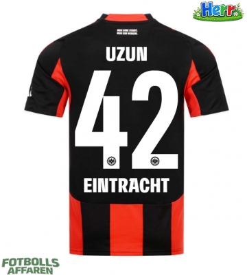 Eintracht Frankfurt Can Uzun #42 Hemmatröja 2025-26 Kortärmad
